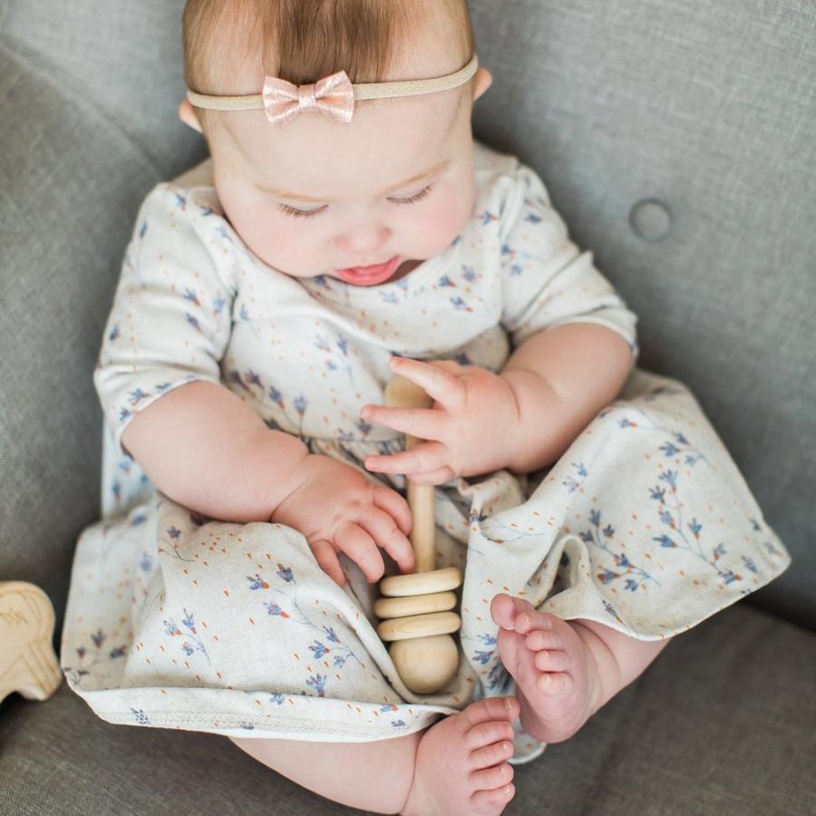 Maple Rattle With Rings