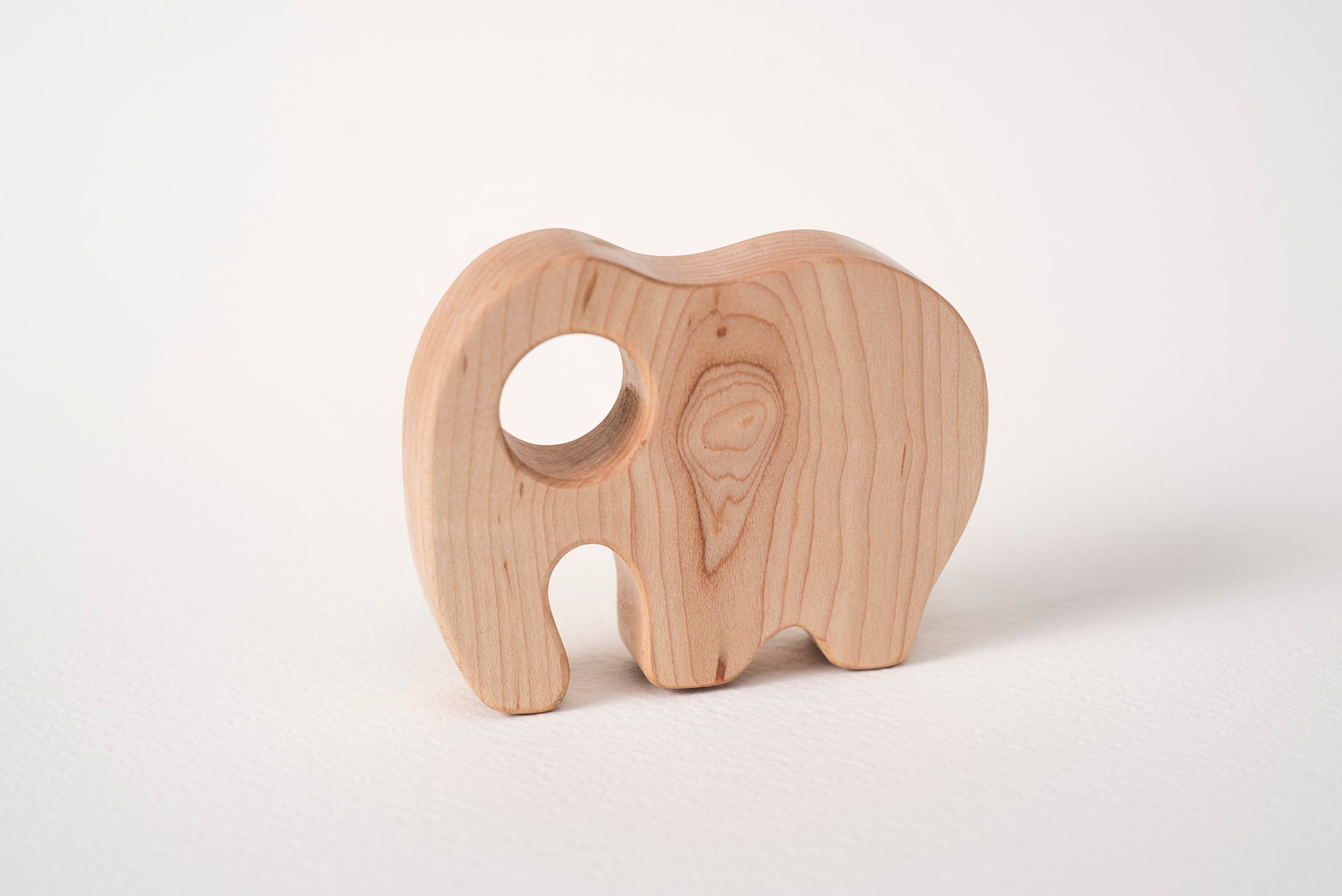 Manzanita Kids Rattle, Elephant