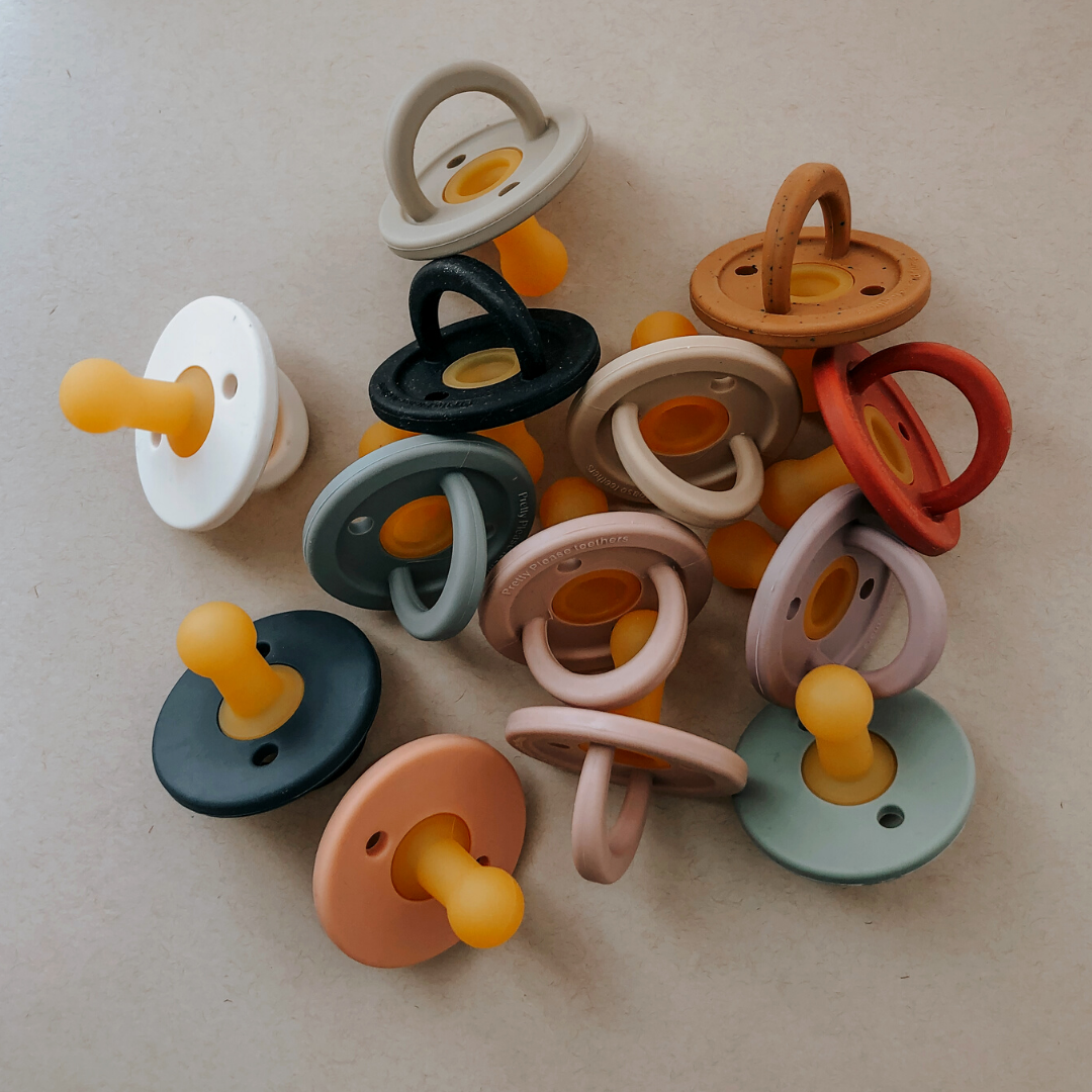 Modern Pacifier, Warm Taupe