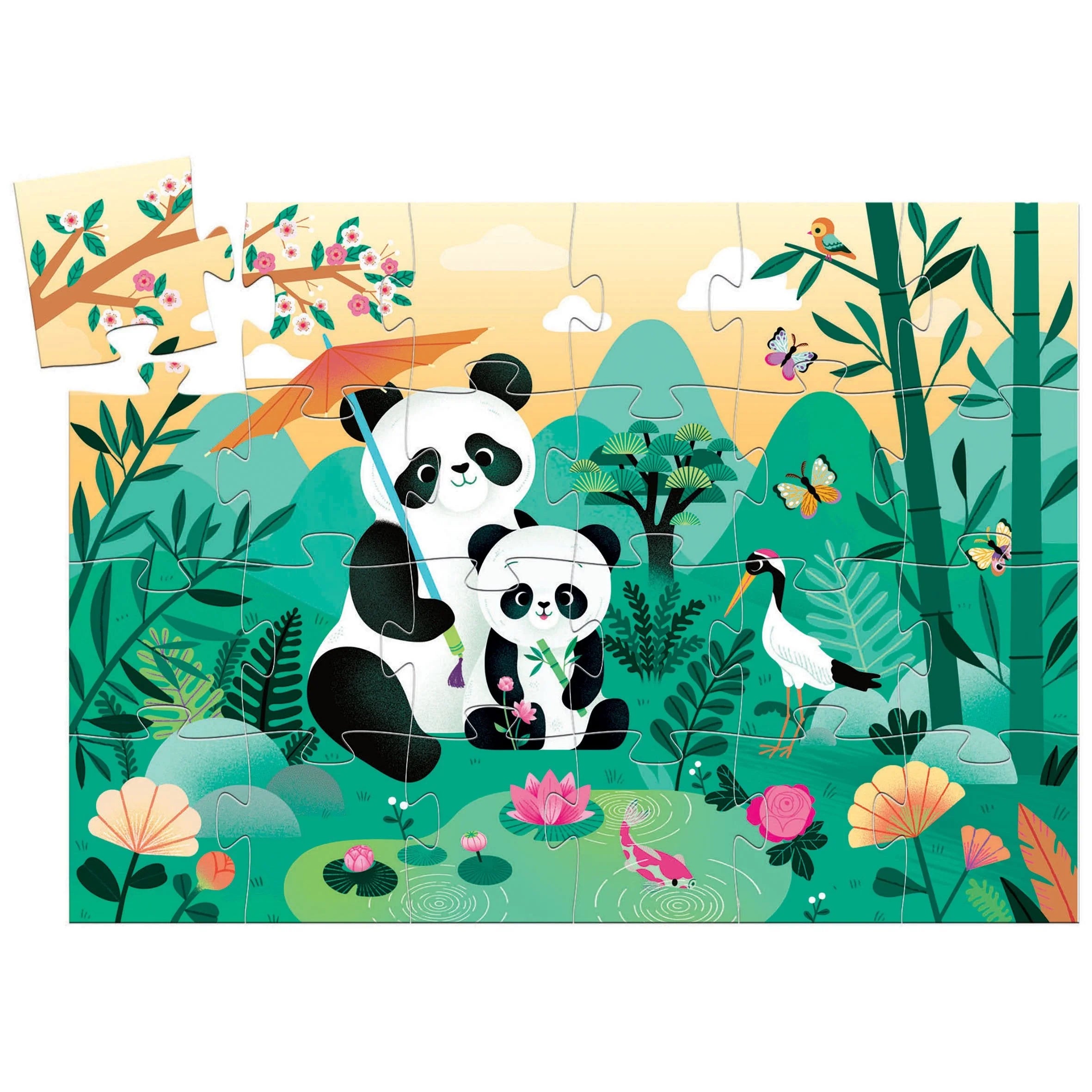 Djeco Animal Parade Giant Floor Puzzle