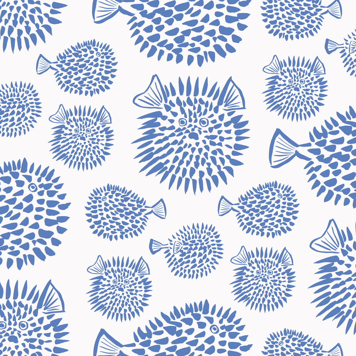 Blowfish Wallpaper Design Ideas