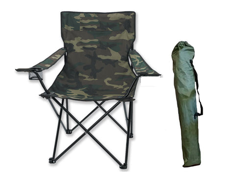 camo camping chair