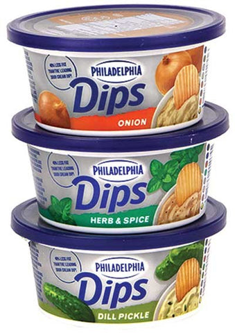 Philadelphia Chip Dip Dill 12 227g Item 62504 Westchester Wholesale