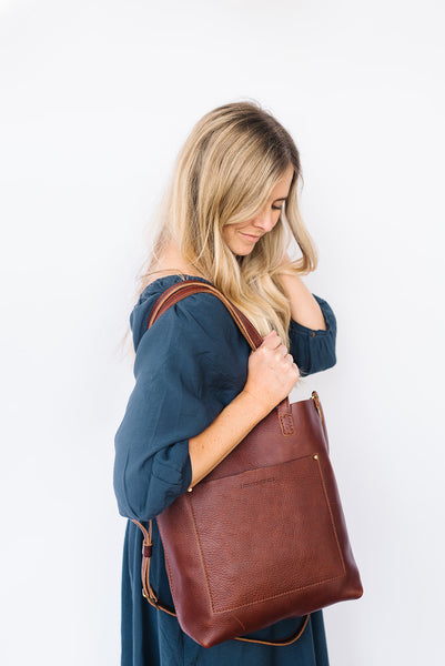 Portland Leather Tote