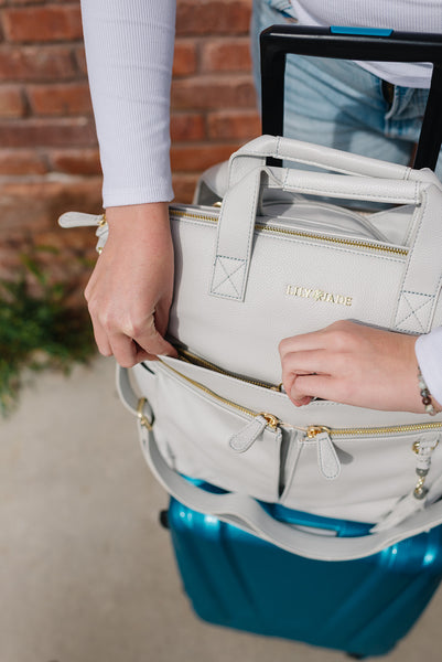 organized diaper bag