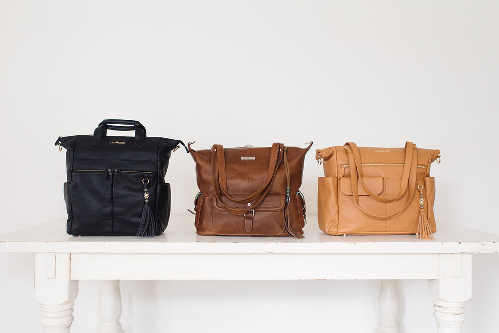 Lily Jade Bag Comparison- Caroline, Meggan, Sarah Grace