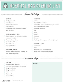 Hospital Bag Checklist – Belly Bandit ®