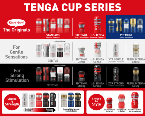 What Size TENGA CUP Should I Get? – TENGA STORE USA