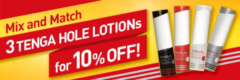 Mix & Match 3 Hole Lotions for 10% OFF!