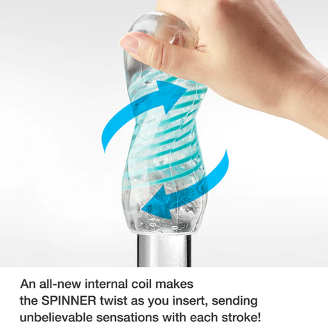 the TENGA Spinner really does spin!