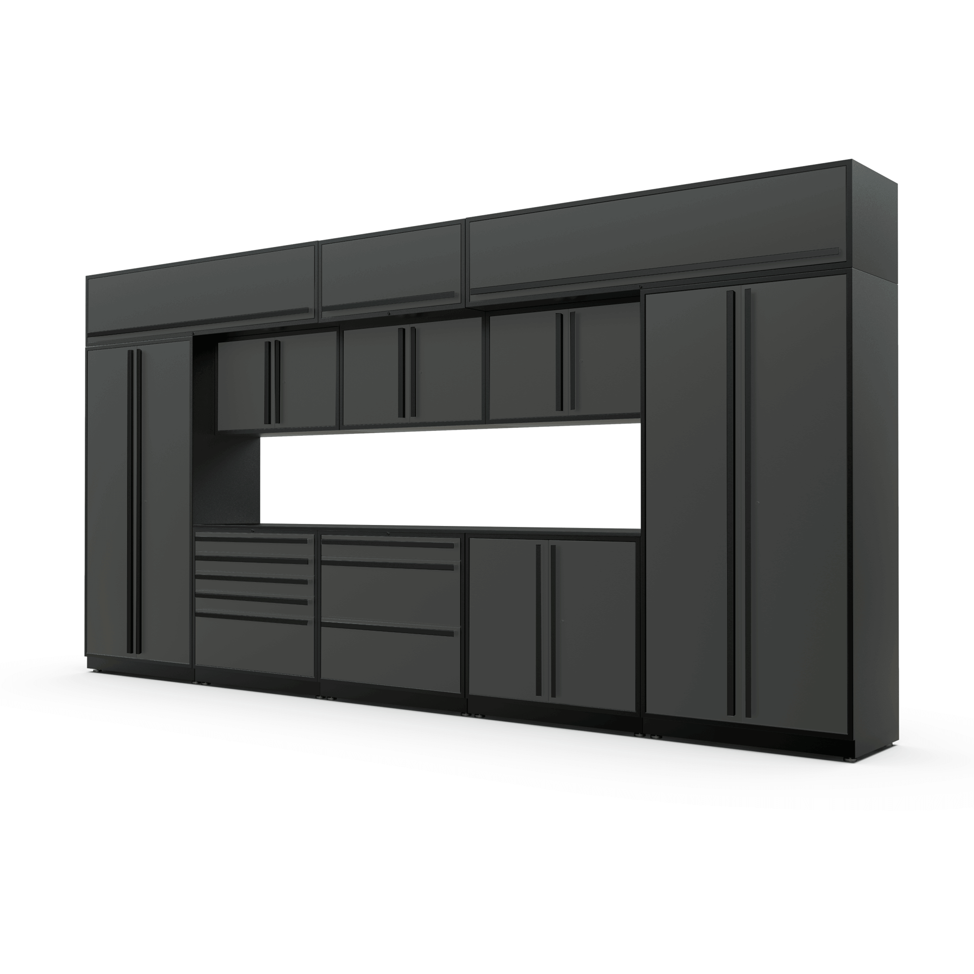 Proslat FusionPlus 16 ft set - MAX - Overheads Powder Coated Gray/Black 50835K