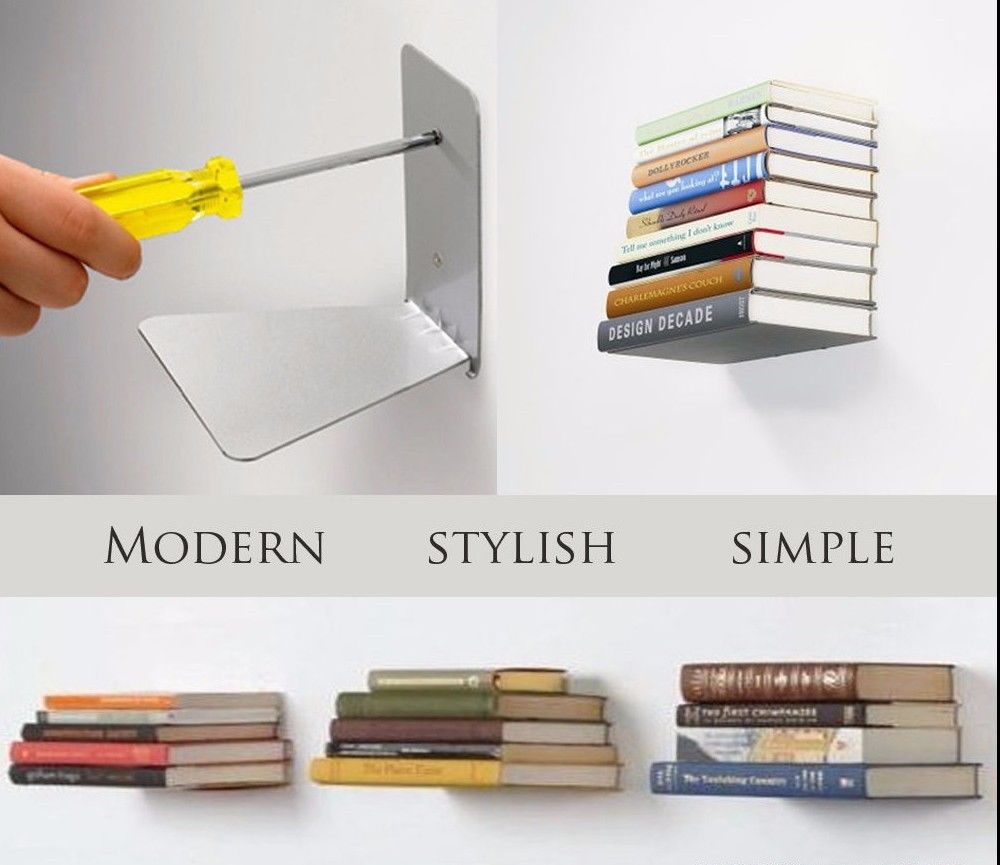 Conceal Invisible Floating Bookshelf SK Collection