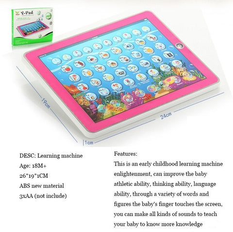 y pad english learning computer