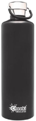 Cheeki classic water bottle black