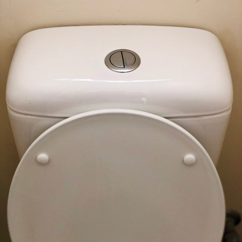 Toilet water saving technique