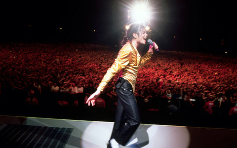 Michael Jackson on stage