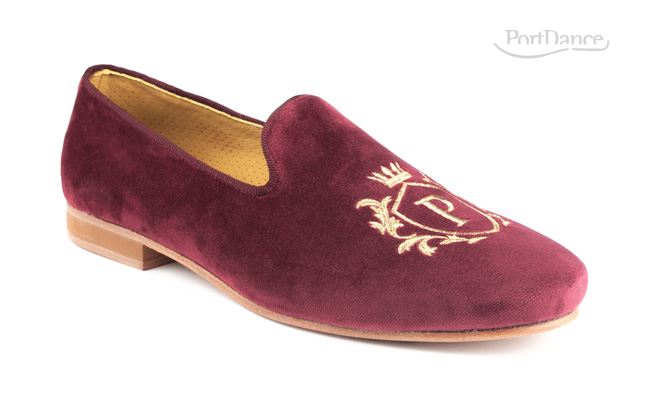 burgundy dance shoes