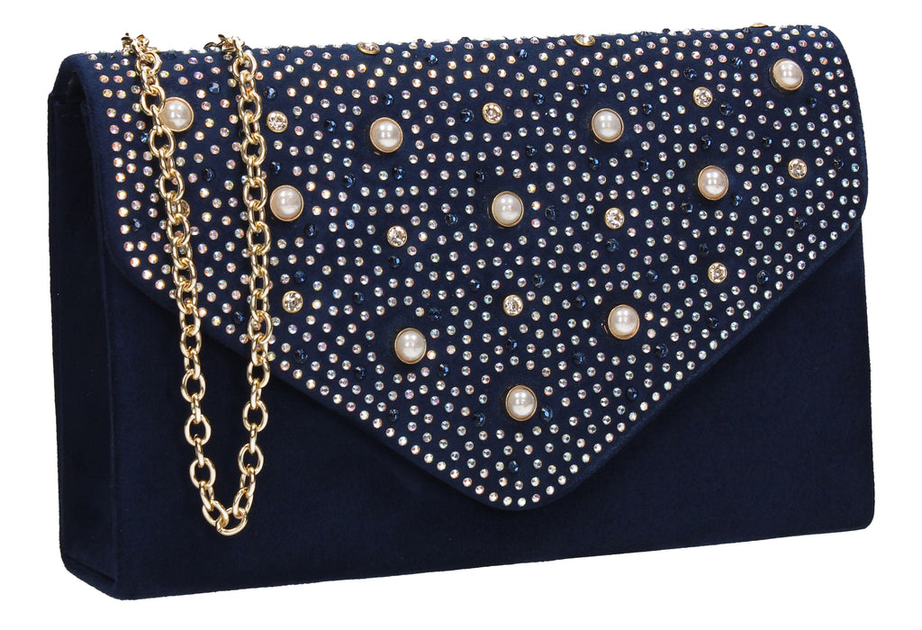 navy blue bag for wedding