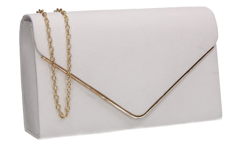 pale grey clutch bag uk