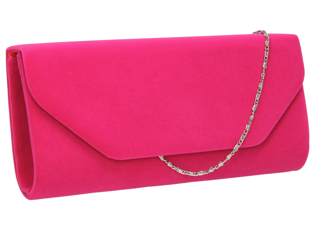 bright pink clutch