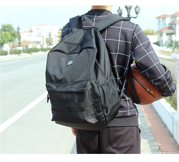 Student Backpack Korean Trend Reflective Strip Couple Backpack