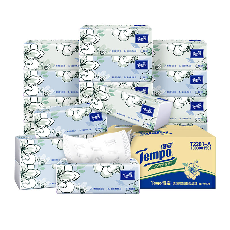 Tempo Sakura Tissue Paper 4 Ply 90 Sheets x 16 Packs Ready Stock