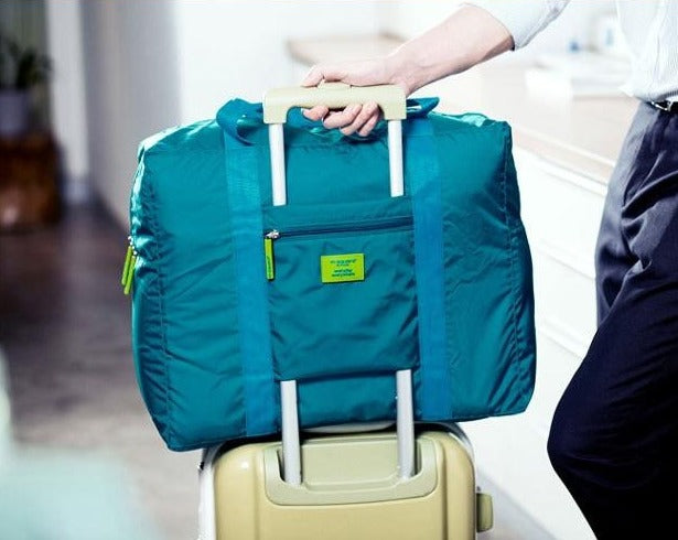 korean travel waterproof nylon folding travel