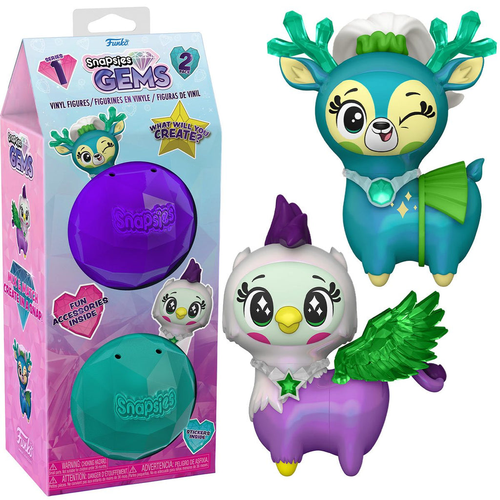 Snapsies: Gems Holiday Mini-Figure 2-Pack - THE MIGHTY HOBBY SHOP