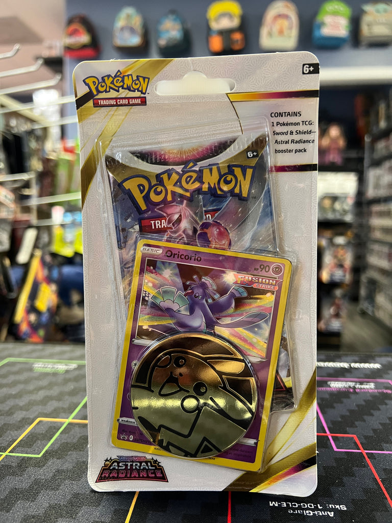 Pokemon Sword & Shield Astral Radiance Toxel Checklane BLISTER Pack  (Booster Pack, Promo Card & Coin) 