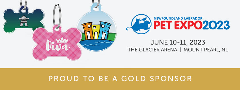 NL Pet Expo 2023 Gold Sponsor Tag a Pet