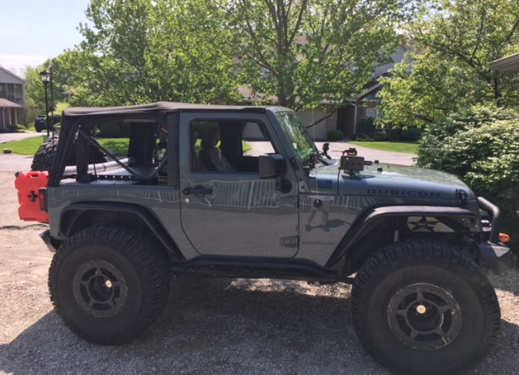 Jeep Wrangler JK 2 Door Cargo Security Enclosure & Deck – Diabolical Inc