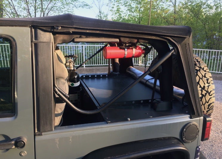 Jeep Wrangler JK 2 Door Cargo Security Enclosure & Deck – Diabolical Inc