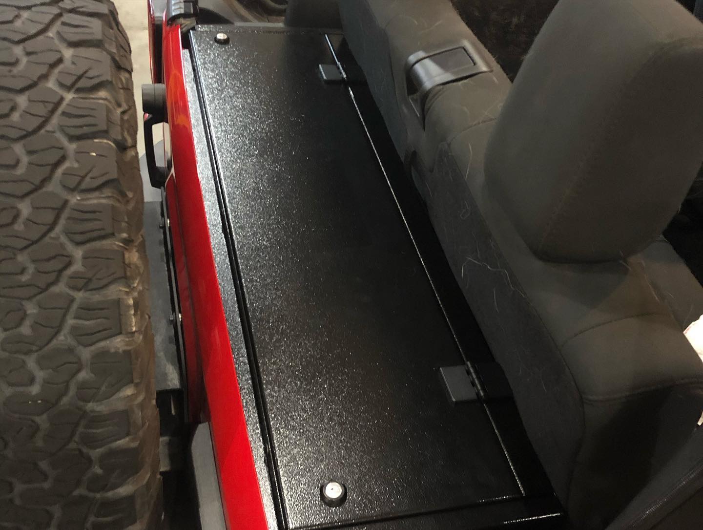 Jeep Wrangler JK 2 Door Cargo Security Enclosure – Diabolical Inc