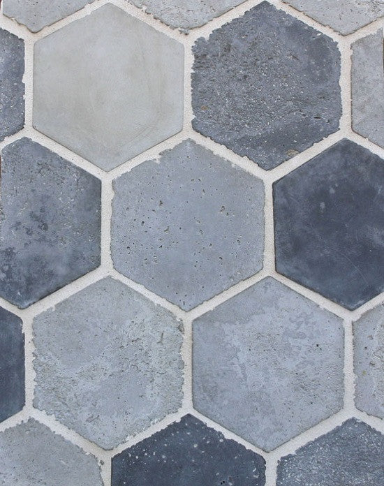 6-inch Hexagon in Portland Blend