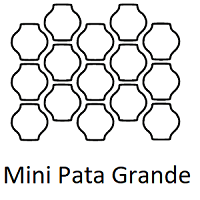 Line Drawing of Mini Pata Grande Layout