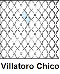 Arabesque Villatoro Chico Pattern Line Drawing