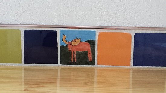 Avente's Animal Tiles include a Moose