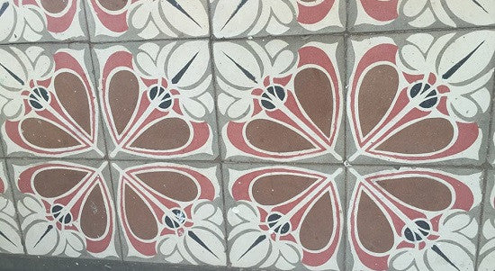 A  contemporary tile pattern from Cuba