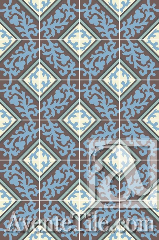 A Lattice Pattern is created using the Cuban Heritage Design 260 4B