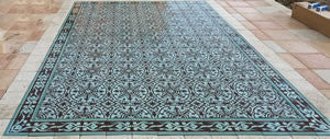 Cuban Tile Pattern Creates Alluring Outdoor Rug