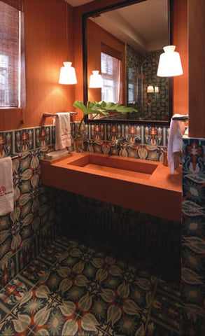 Cuban Tiles Create a Tropical Splash