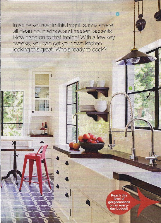 Redbook, April 2015, 1 Dream Kitchen, 15 Real Ideas, 2