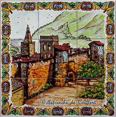 Dodo tile in majolica