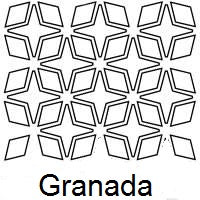 Arabesque Granada Line Drawing