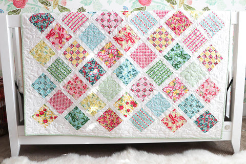 Baby Lattice Quilt Pattern