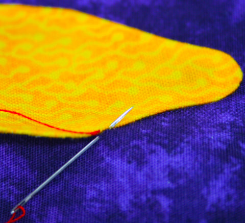 Stitching appliqué