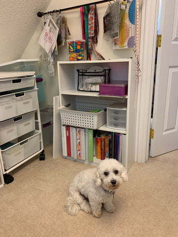 Closet sewing room