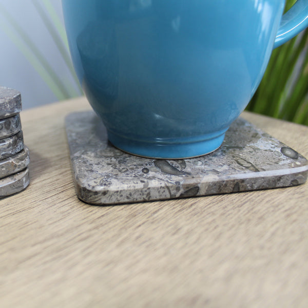 stoneware drink coasters