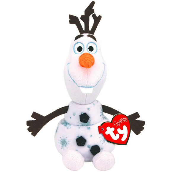 TY Olaf With Sound Frozen 25cm Beanie