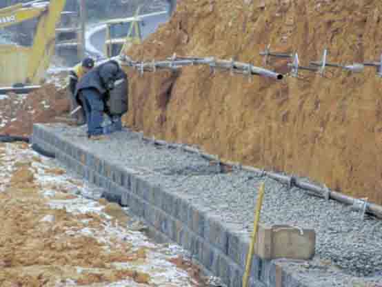 Using Geogrid for Wall Reinforcement